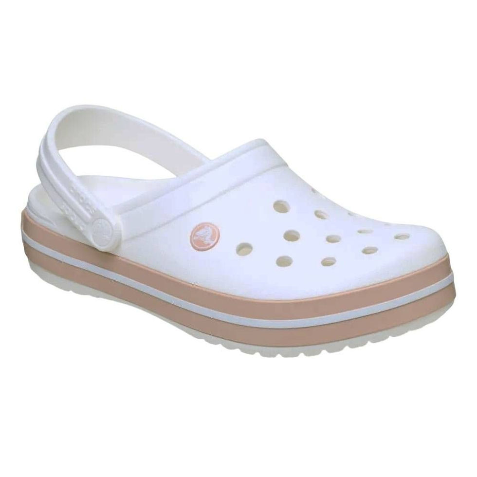 Miniatura: CROCBAND PINK WHITE CARAMEL