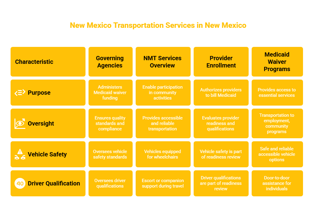 NEW MEXICO NON-MEDICAL TRANSPORTATION SERVICES PROVIDER