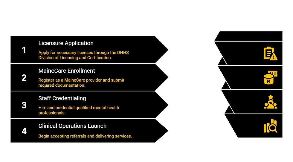 MAINE BEHAVIORAL HEALTH SERVICES PROVIDER