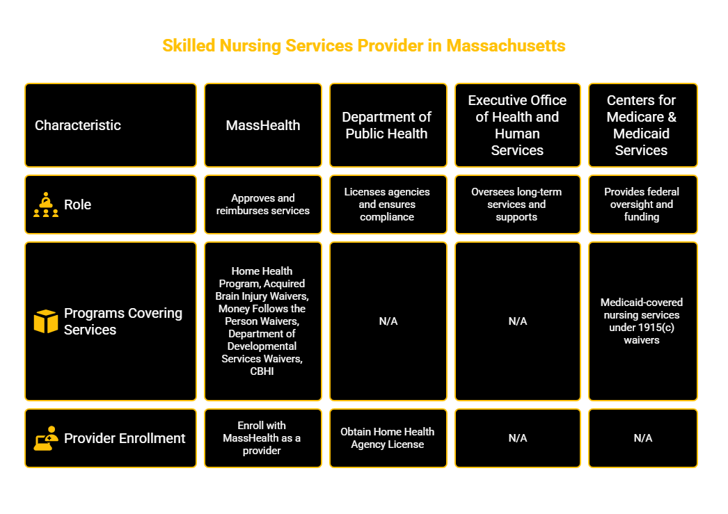 MASSACHUSETTS SKILLED NURSING PROVIDER
