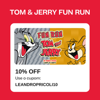 cupom desconto corrida tom e jerry yescom