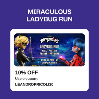 cupom desconto corrida ladybug miraculous yescom