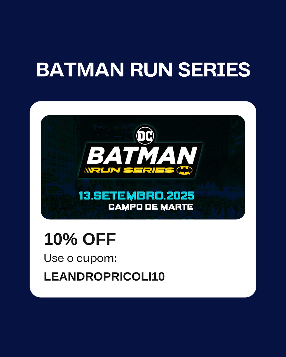 cupom desconto corrida batman run sao paulo yescom batgirl