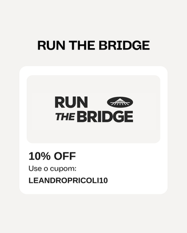 cupom de desconto corrida Run The Bridge Iguana Sports São Paulo