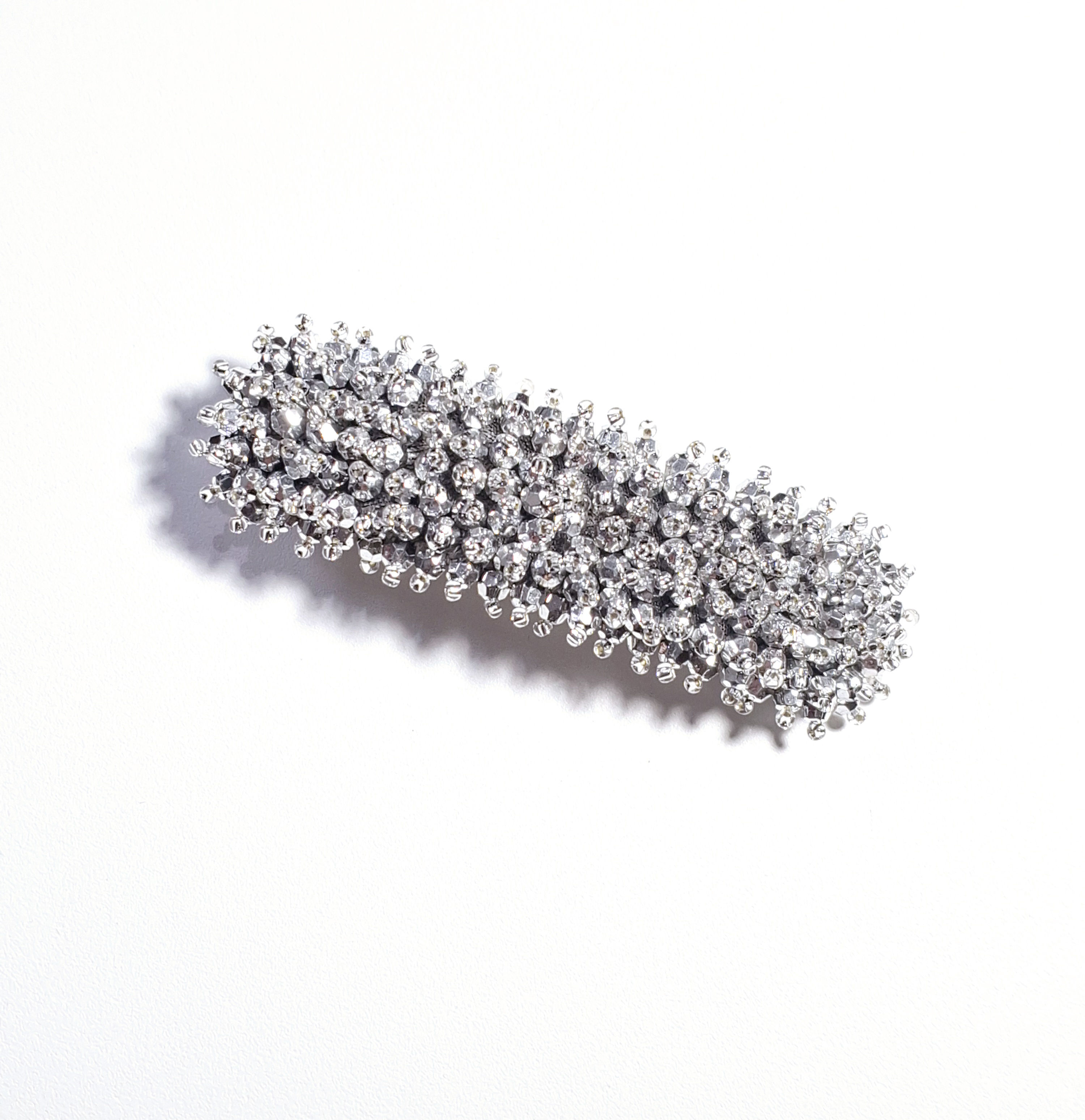 Passador Cristal ouro e prata