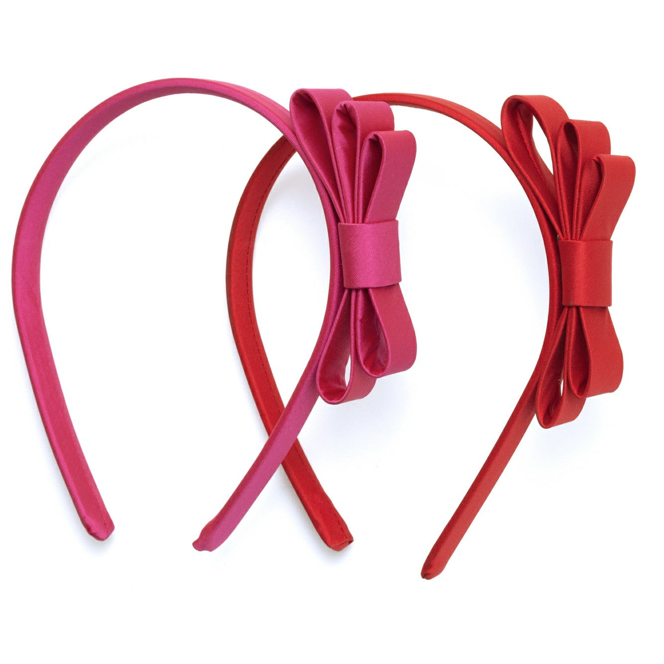 Tiara laços irregulares