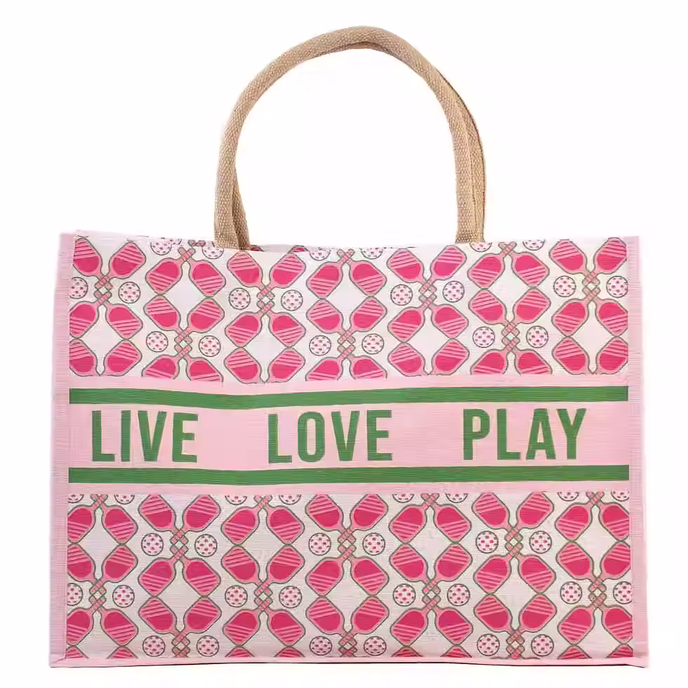 "Pickleball Love" Juco Tote