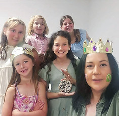 Crosswalk Kids and Sister Lorena Torres