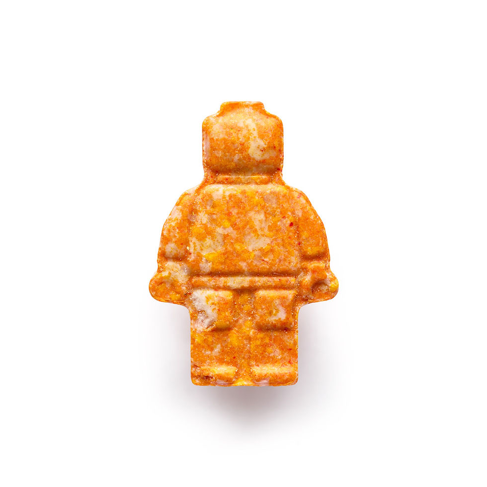 Lego Minifig - Orange