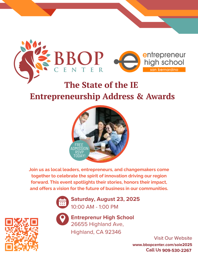 State of the Inland Empire Entrepreneurship Address & Awards