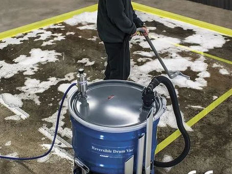 EXAIR 하이 리프트 리버서블 드럼백 시스템 개요