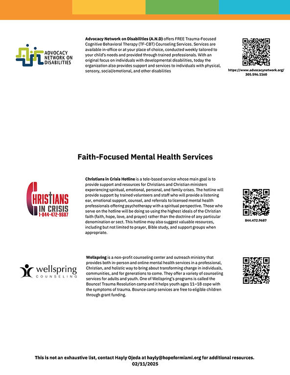 Project Bridge Faith Focus Mental Healthjpg