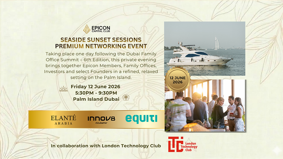 Seaside Sunset Sessions  Premium Networking Event