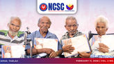NCSC, Naipamahagi na ang tig-P100K Centenarian Cash Gift para sa 4 na Aeta sa Capas, Tarlac