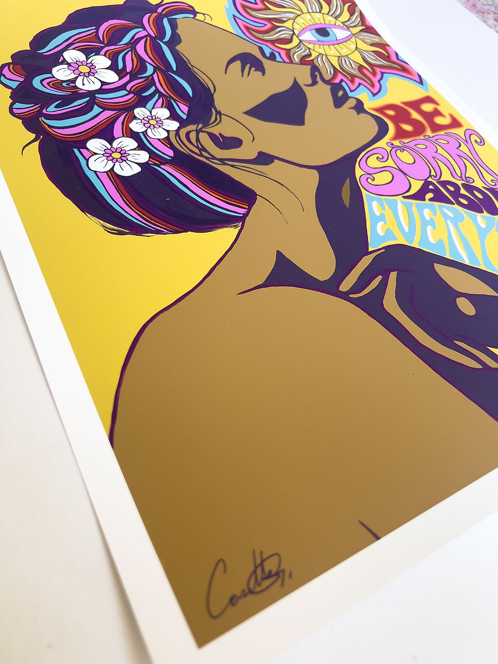 Thumbnail: Be Sorry About Everything Fine Art Print