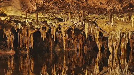 Luray Caverns in Luray, Virginia