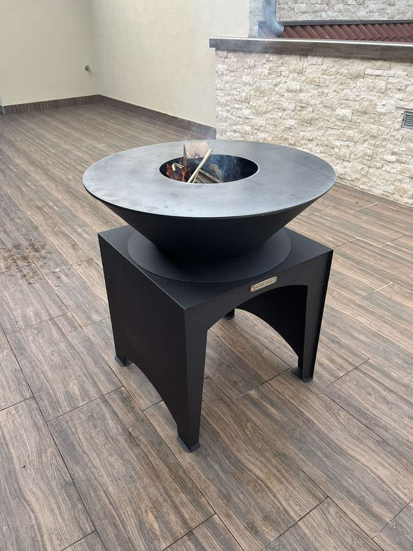Miniature : Barbecue bio RANGEMENT NOIR 75 - legna -