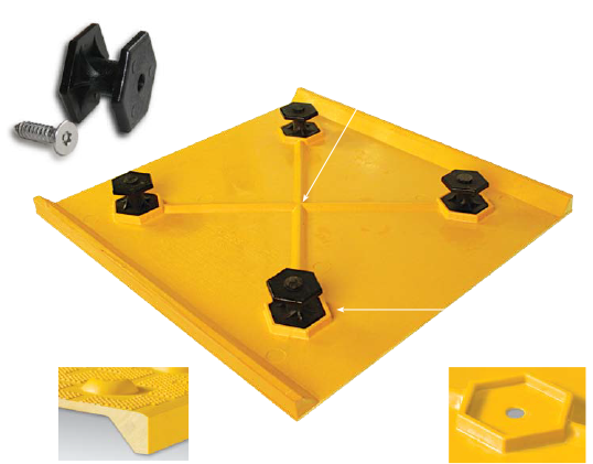 Miniatura: Access-Tile | Panel de Alerta | Fijo Reemplazable | 610mm x 610mm