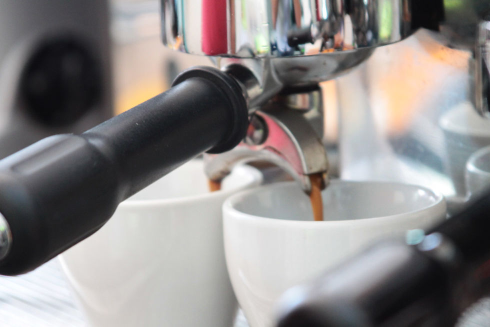 Espresso Machine Closeup