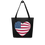 Thumbnail: US Flag Heart - Liberty and Justice Tote Bag