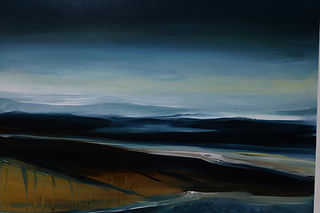 west coast gallery piha auckland art exhibition artist val enger painter