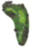 Digital Golf Map Illustration
