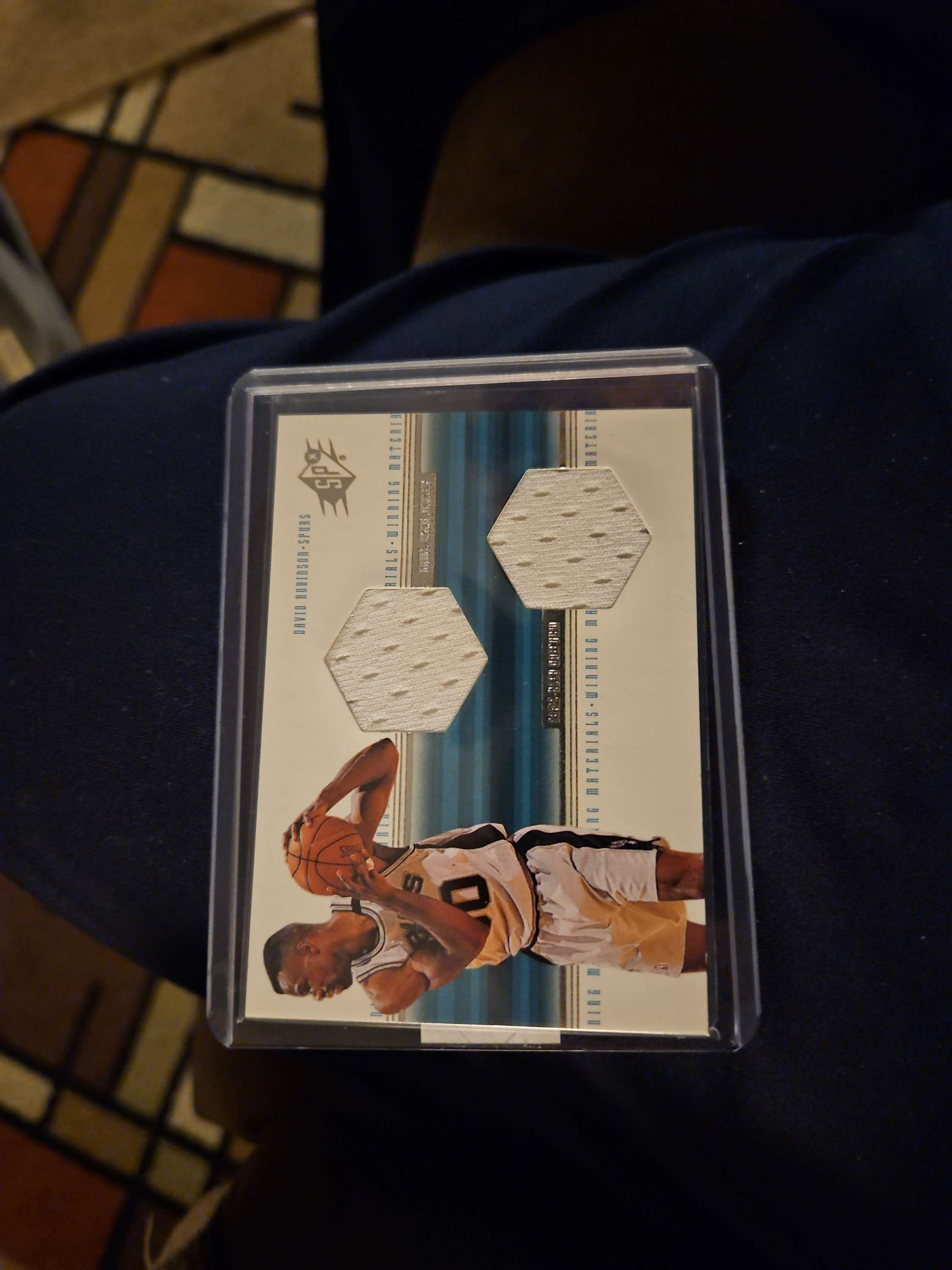 David Robinson, game used jersey and uniform 