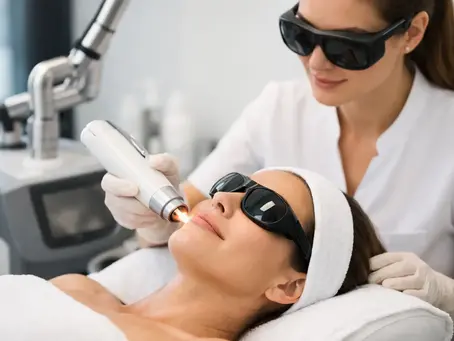 Sichere Laserbehandlung im Kosmetikstudio