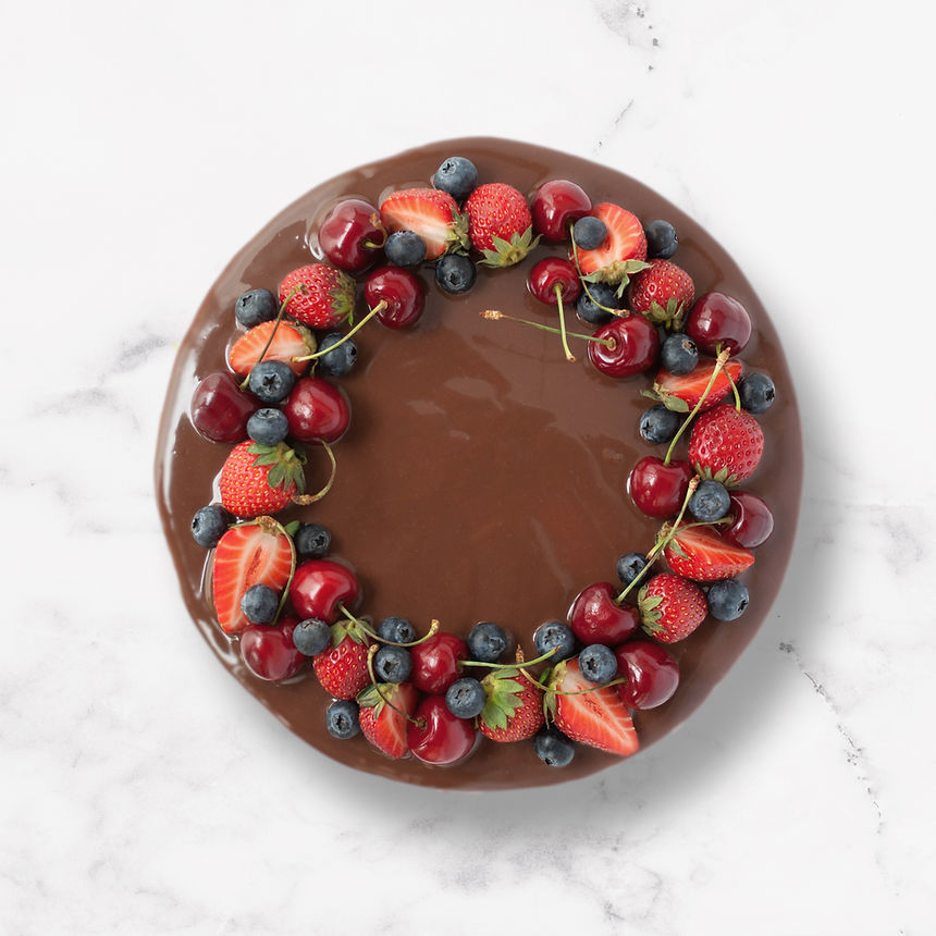 Chokladfruktkaka