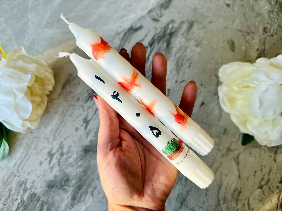 Thumbnail: Persian Nowruz Taper Candles 1405