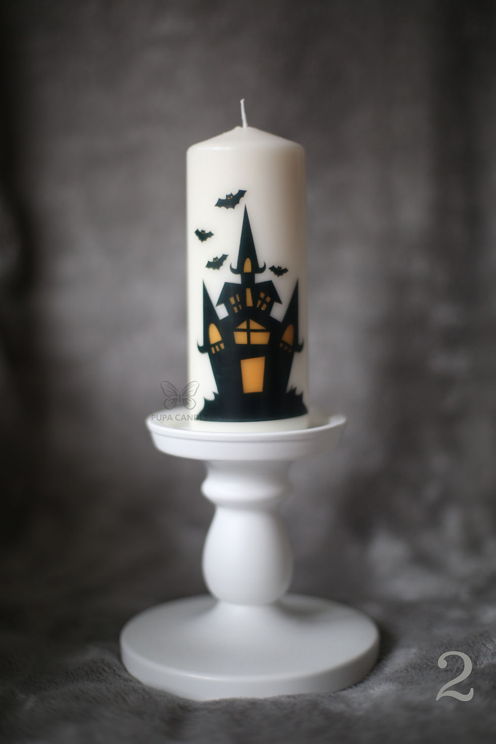 Thumbnail: Halloween Candle Decor