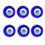 Thumbnail: Evil eye tea light candles