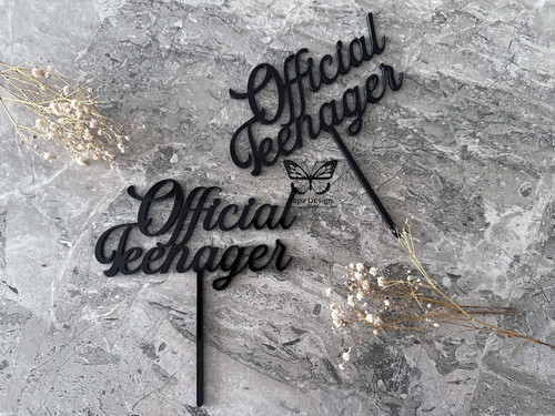 Official Teenager Cake Topper | Pupa Gallery