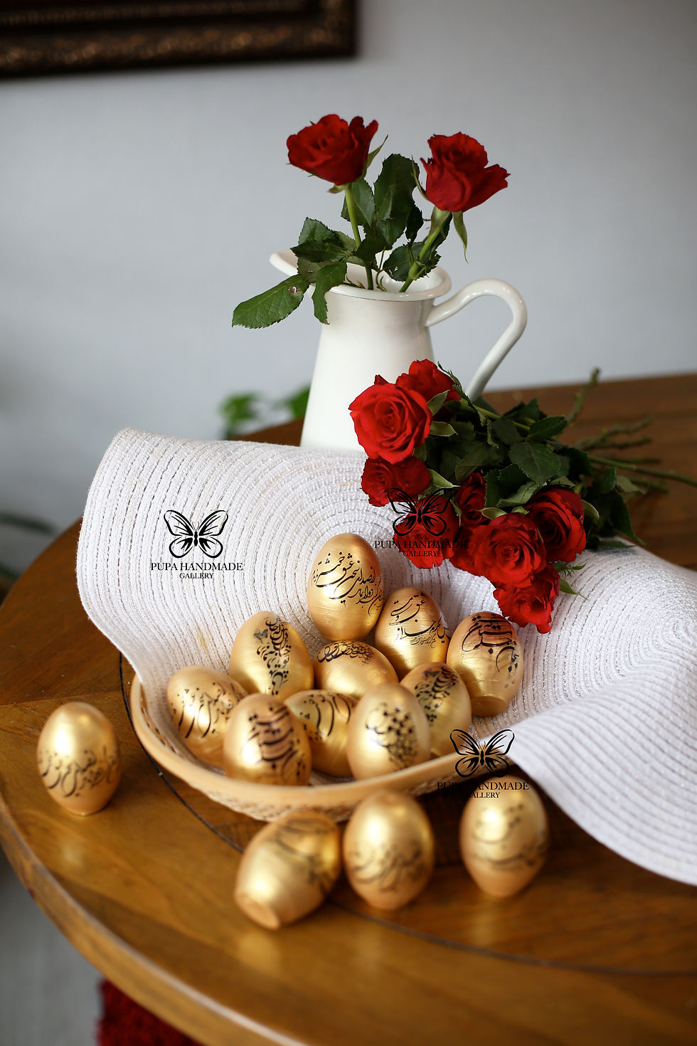 Decorative Persian Calligraphy Eggs