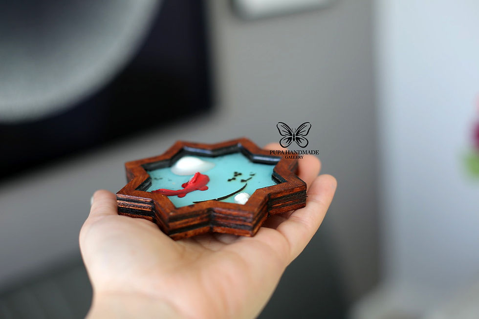 Thumbnail: 3D Resin Fish Decorative