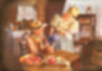 The evening cottage