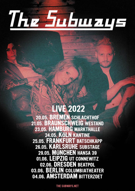 GERMAN TOUR ANNOUNCED FOR MAY 2022 !!!