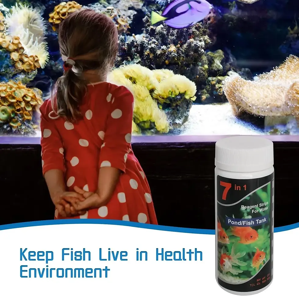 Thumbnail: Aquarium Test Strip  Freshwater Swimming Pool Aquarium Water pH Test Strips Wate