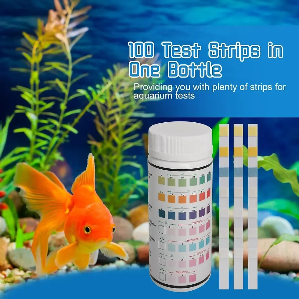 Thumbnail: Aquarium Test Strip  Freshwater Swimming Pool Aquarium Water pH Test Strips Wate