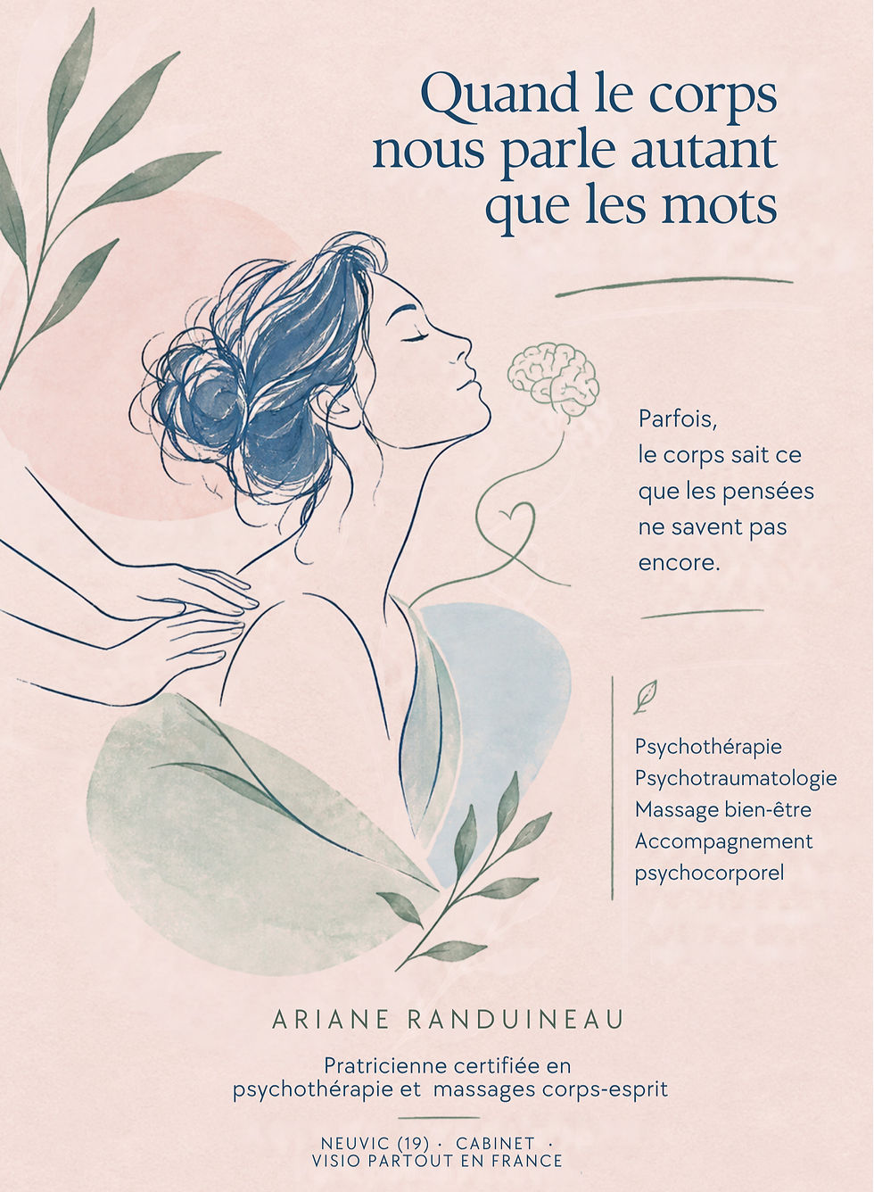 Associer massage et psychothérapie : quand le toucher et la parole se rencontrent
