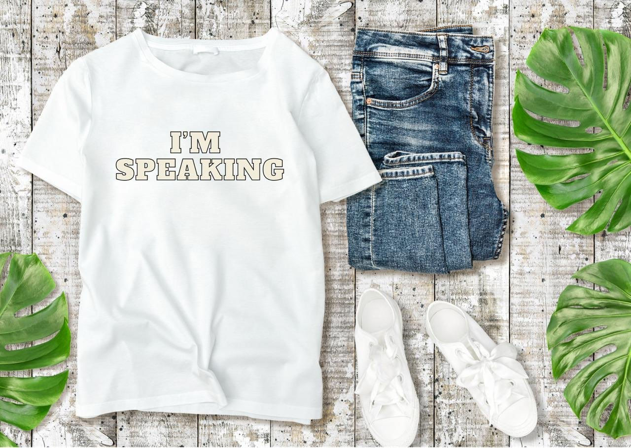 I'm Speaking - White