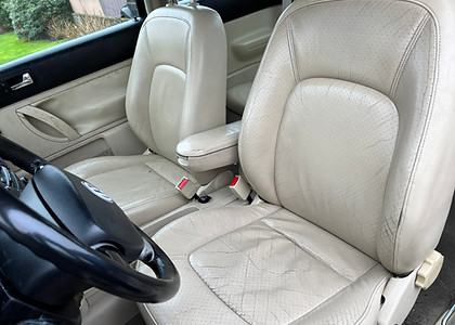 New Beetle - beige lederen intyerieur sedan