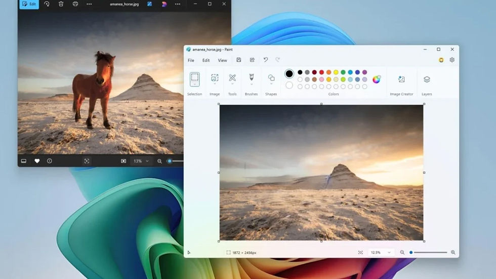 Redescobrindo a criatividade no Windows 11 com Inteligência Artificial!