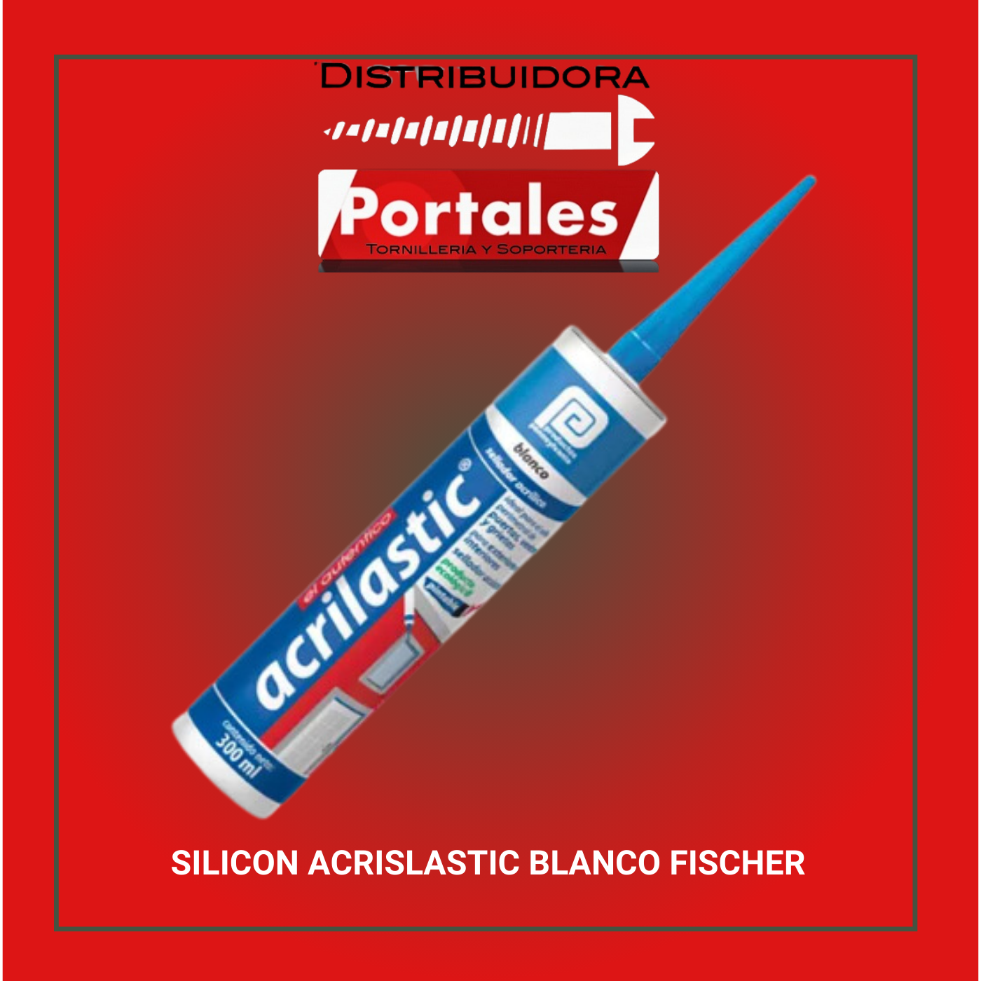 SILICON ACRISLASTIC BLANCO FISCHER