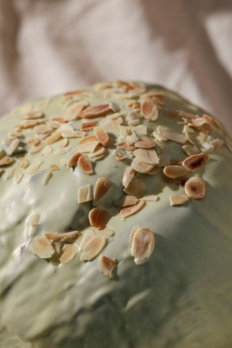 Miniatura: Oro Verde Panettone con crema di Pistacchi e spalmino Kg 1 - Fiasconaro