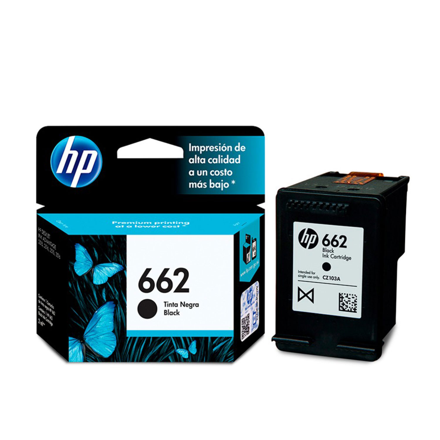 Cartucho de Tinta HP 662 Original