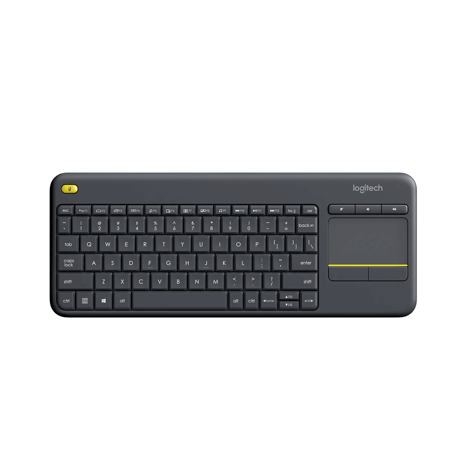 Teclado Logitech K400 Plus con TouchPad