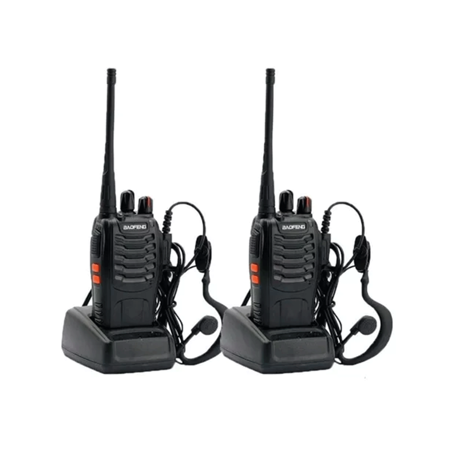 Par de Radios Baofeng Transmisor Manos Libres Bf-888s