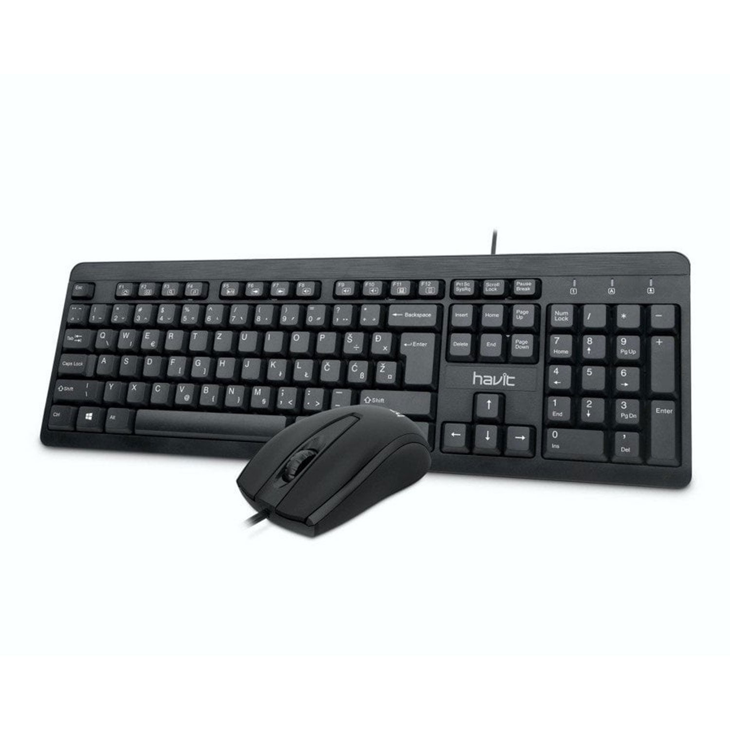 Combo Teclado y Mouse Havit KB611CM USB