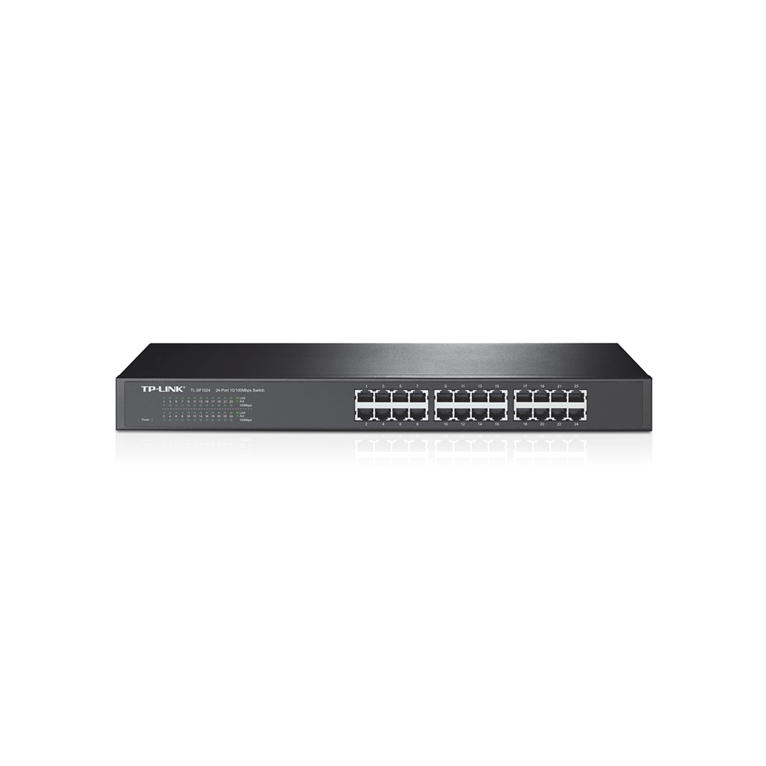 Switch Tp-Link 24 Puertos TL-SF1024 10/100 Mbps Rackmount